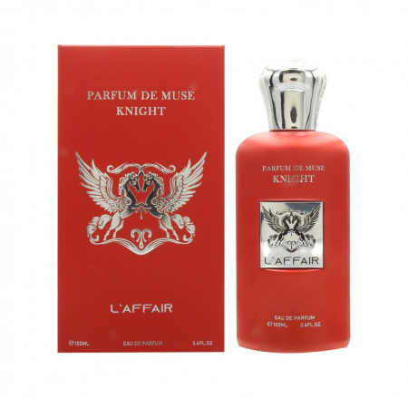 Парфюмерная вода парфюмерная вода для мужчин parfume de muse knight l'affair, 100 мл.