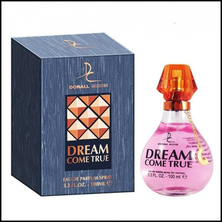 Туалетная вода туалетная вода для женщин "dream come true" dorall collection, 100 мл