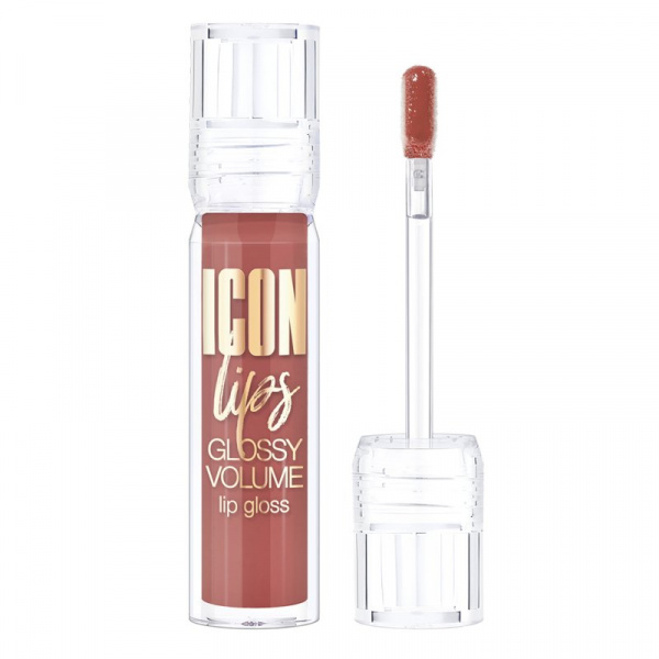 Для губ lxv блеск для губ с эффектом объема luxvisage icon lips glossy volume, 510 rosewood