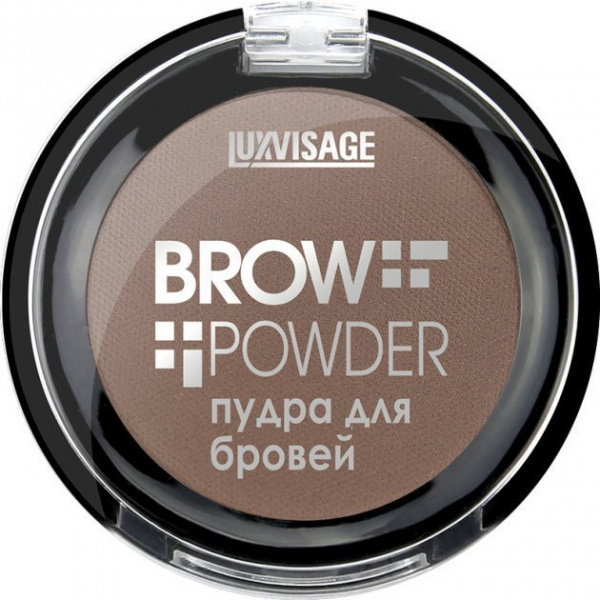 Для глаз и бровей пудра для бровей brow powder тон 2 warm taupe luxvisage