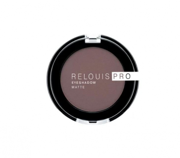 Для глаз и бровей тени для век relouis pro eyeshadow matte тон 13 iced coffee, 3 г.