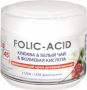Антивозрастной уход крем для лица увлажняющий folic acid белый чай 40+ дневной/ночной mincer pharma, 50 мл