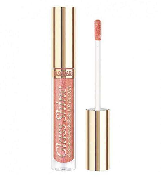 Для губ блеск для губ glass shine тон 25 spicy rose luxvisage