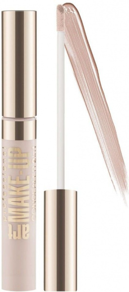 Для лица корректор 2 в 1 "art professional make-up" eveline, 7 мл, №08 porcelian