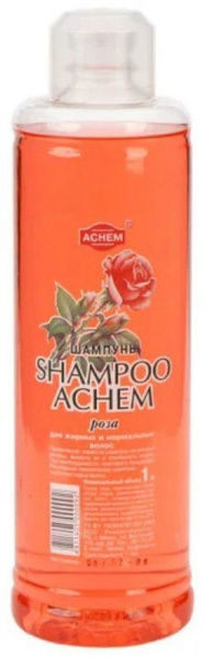 Шампуни шампунь "achem" роза romax, 1000 г