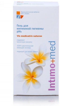 Интимная гигиена гель для интимной гигиены intimo+med эльфа, 250 мл