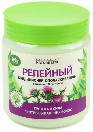 Бальзамы и кондиционеры iris кондиционер-ополаскиватель "репейный" серии exclusive nature line, 500 мл