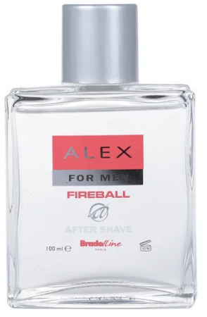 Бритье bradoline paris alex лосьон после бритья fireball, 100 мл
