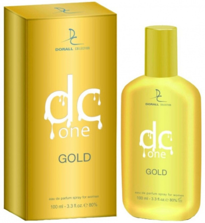 Туалетная вода туалетная вода "dc one gold" unisex dorall collection, 100 мл