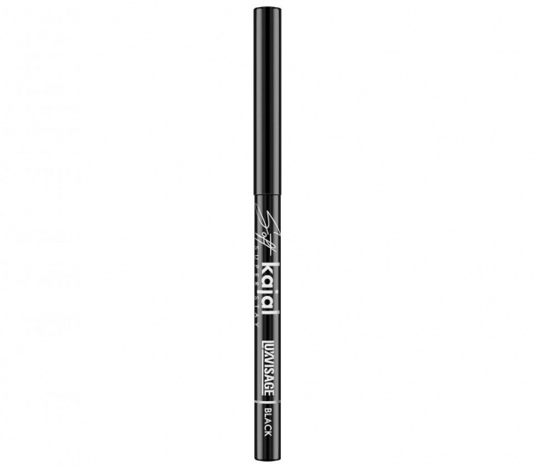 Для глаз и бровей карандаш-каял для глаз механический soft kajal super stay тон black luxvisage