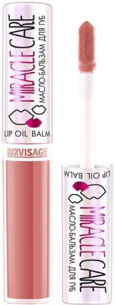 Для губ luxvisage miracle care масло-бальзам для губ тон 104 rose beige