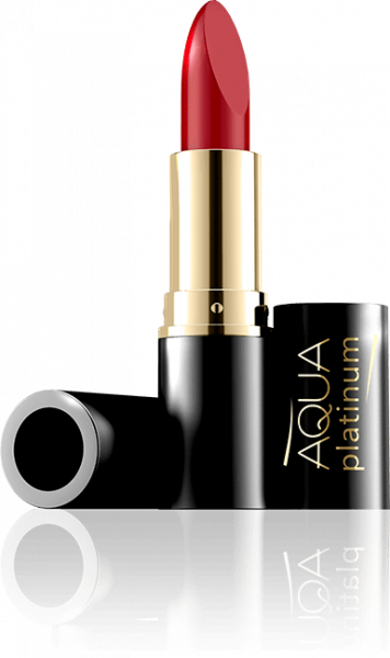 Для губ ультраувлажняющая губная помада "aqua platinum lipstick" eveline, №486
