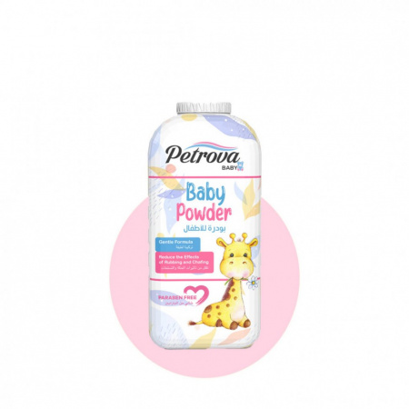 Для лица и тела детская присыпка petrova baby, 350 гр