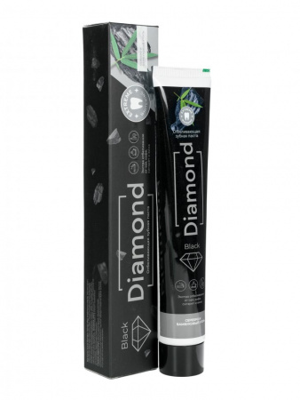 Зубные пасты отбеливающая зубная паста "black diamond" dorall collection, 100 г