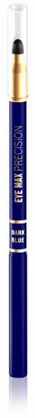 Для глаз и бровей карандаш для глаз с растушевкой "eye max precision" blue eveline