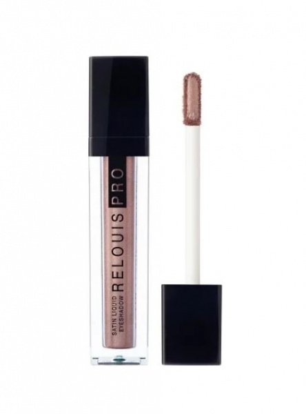 Для глаз и бровей тени для век жидкие сатиновые relouis pro satin liquid eyeshadow тон 22 bronze n'roses