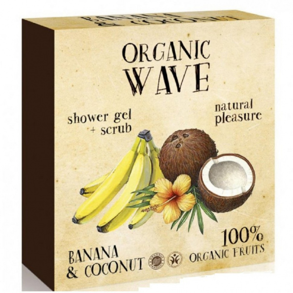 Подарочные наборы подарочный набор banana & coconut: гель для душа, 270 мл + скраб для тела, 200 мл