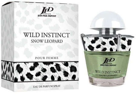 Парфюмерная вода женская парфюмерная вода "wild instinct snow leopard" jean paul dupont, 100 мл