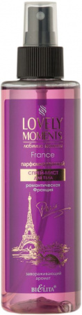 Спрей для тела белита lovely moments парфюмированный спрей-мист "романтическая франция", 190 мл