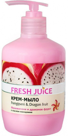 Мыло крем-мыло с дозатором "grapefruit" fresh juice, 460 мл