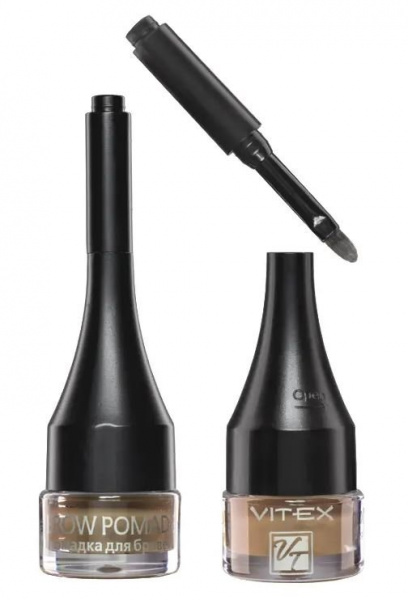 Для глаз и бровей помадка для бровей тон 22 light brunette brow pomade витэкс, 3,5 г