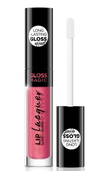 Для губ жидкая блестящая губная помада №30 gloss magic lip lacquer eveline, 4,5 мл