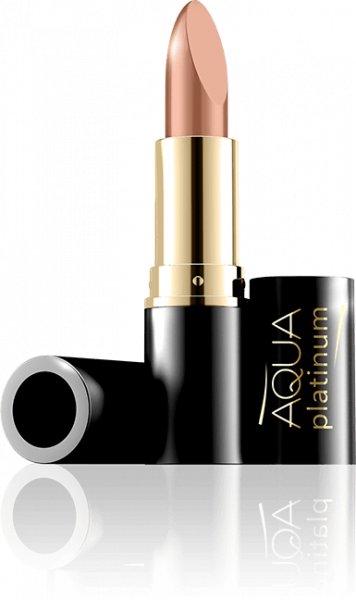 Для губ ультраувлажняющая губная помада "aqua platinum lipstick" №483 eveline, 4 г