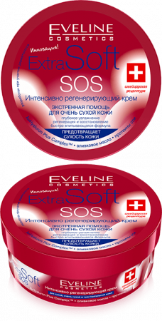 Кремы интенсивно регенерирующий крем "extra soft" для очень сухой кожи лица и тела eveline, 200 мл