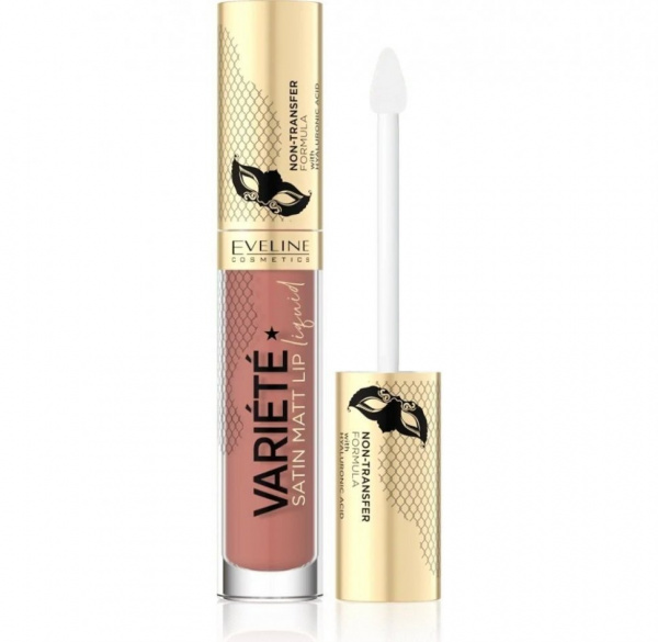 Для губ жидкая матовая губная помада №11 с гиалуроновой кислотой variete perfect matte eveline