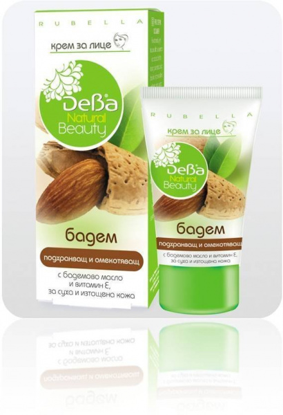 Кремы deba natural beauty крем для лица миндаль, 50 мл