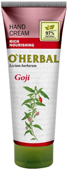 Кремы, бальзамы богатый питательный крем для рук годжи o’herbal, 75 мл