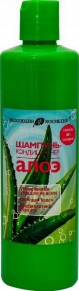 Шампуни шампунь-кондиционер алоэ эксклюзивкосметик, 500 мл