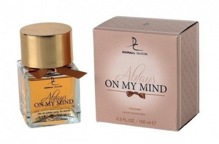 Туалетная вода туалетная вода для женщин always to my mind dorall collection, 100 мл