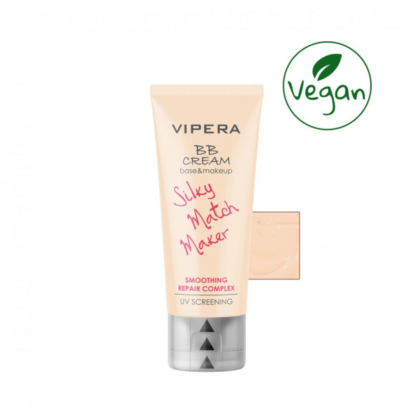 Для лица тональный крем bb cream silky match maker тон 07r vipera