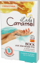 Депиляция и бритье lady caramel воск для эпиляции рук и небольших участков тела "грейпфрутовый", 12 полосок