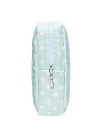 Для путешествий косметичка в горошек rafini cosmetic bag individual vision