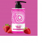 Гели для душа крем-гель для душа с ароматом земляники milky pink marieé la cosmétique global chemical, 460 мл