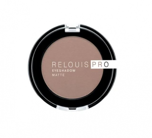 Для глаз и бровей тени для век relouis pro eyeshadow matte тон 12 warm taupe, 3 г.