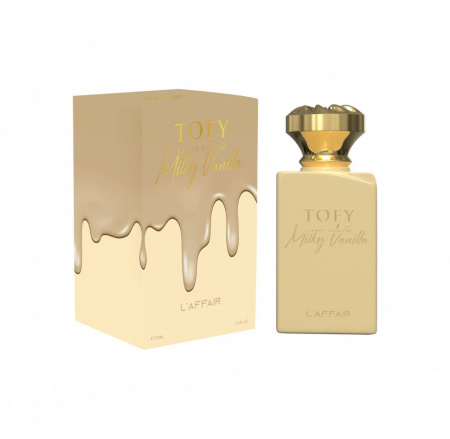 Парфюмерная вода парфюмерная вода для женщин tofy milky vanilla l'affair, 100 мл.