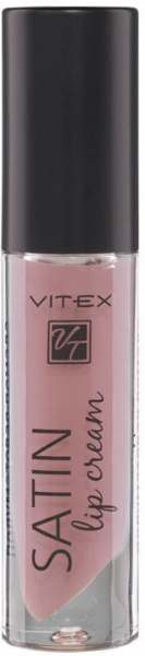 Для губ витэкс satin lip cream жидкая полуматовая губная помада тон 714 magnolia 3,5 г