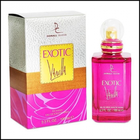 Туалетная вода женская туалетная вода "exotic vanilla" dorall collection, 100 мл