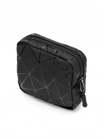 Для путешествий косметичка черная rafini cosmetic bag individual vision