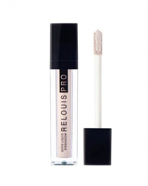 Для глаз и бровей тени для век жидкие сатиновые relouis pro satin liquid eyeshadow тон 20 champagne?yes!