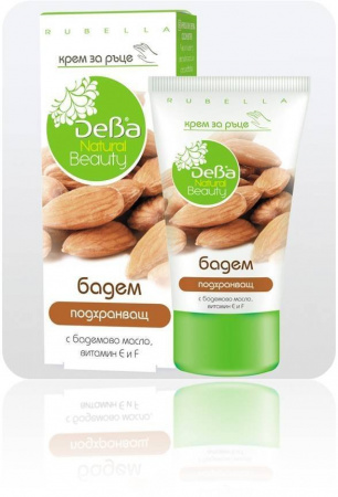 Кремы, бальзамы крем для рук миндаль natural beauty deba, 75 мл