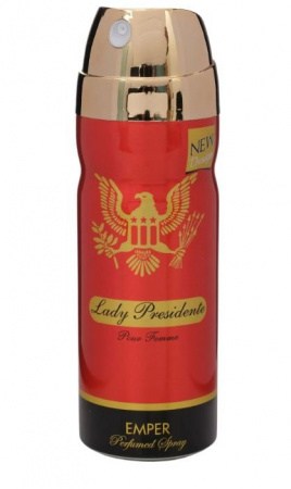Дезодоранты дезодорант для женщин lady presidente emper, 200 мл