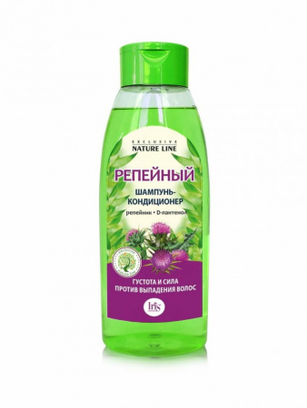 Шампуни шампунь - кондиционер репейный "exclusive nature line" iris, 520 мл.