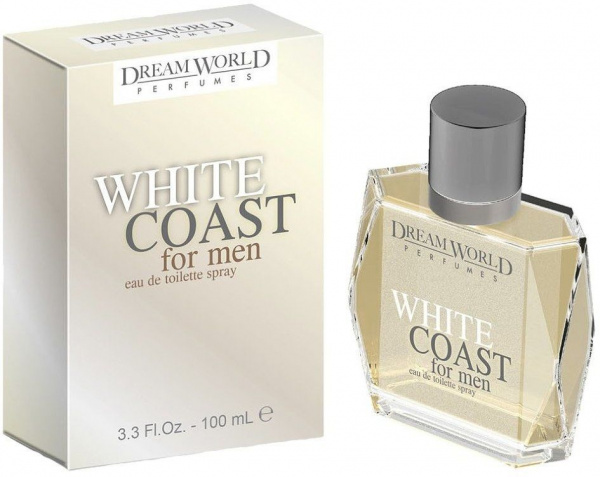 Парфюм мужская туалетная вода "white coast" dream world, 100 мл