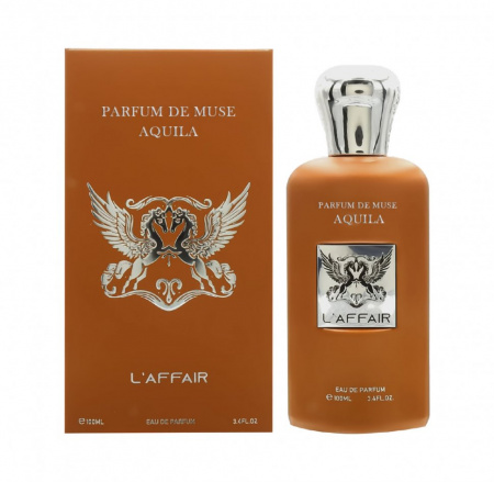 Парфюмерная вода парфюмерная вода для мужчин parfume de muse aquilla l'affair, 100 мл.