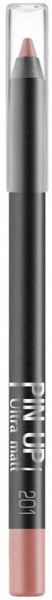 Для губ luxvisage pin-up ultra matt карандаш для губ ультра матовый водостойкий тон 201 angel
