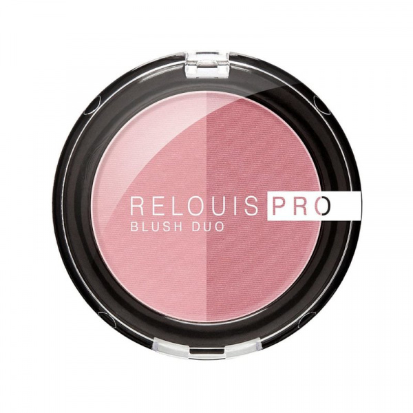 Для лица румяна компактные relouis pro blush duo тон:202